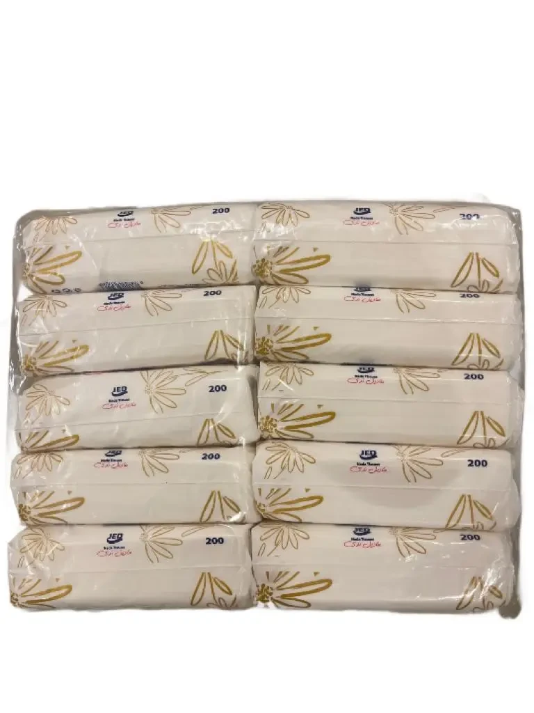 مناديل ندى - 200 ورقة مفرد(10 عبوات)