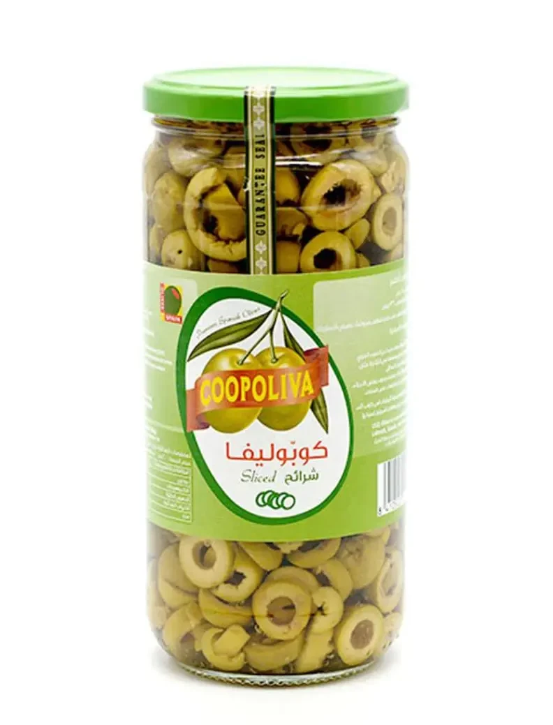 * كوبوليفا شرائح زيتون أخضر 510 جرام