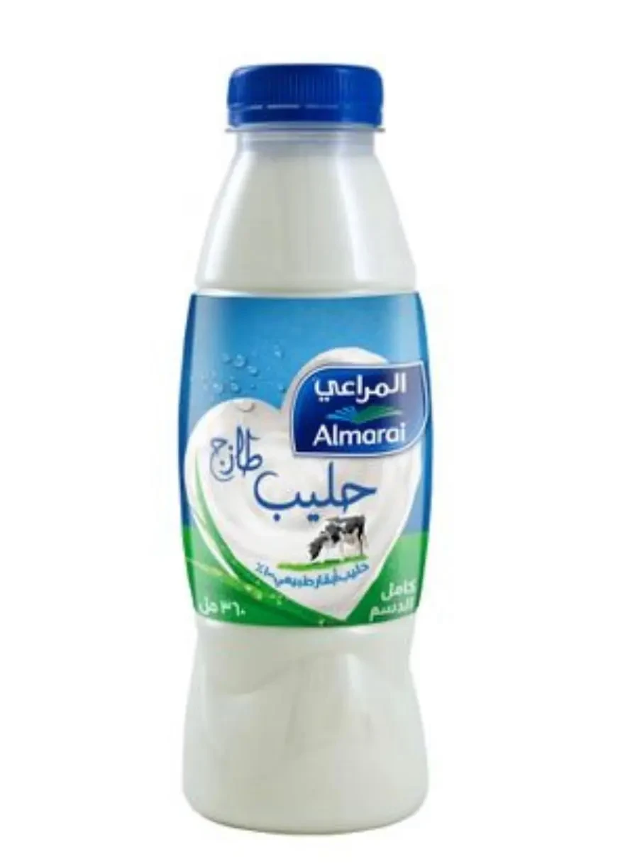 * المراعي حليب طازج كامل الدسم 360 مل