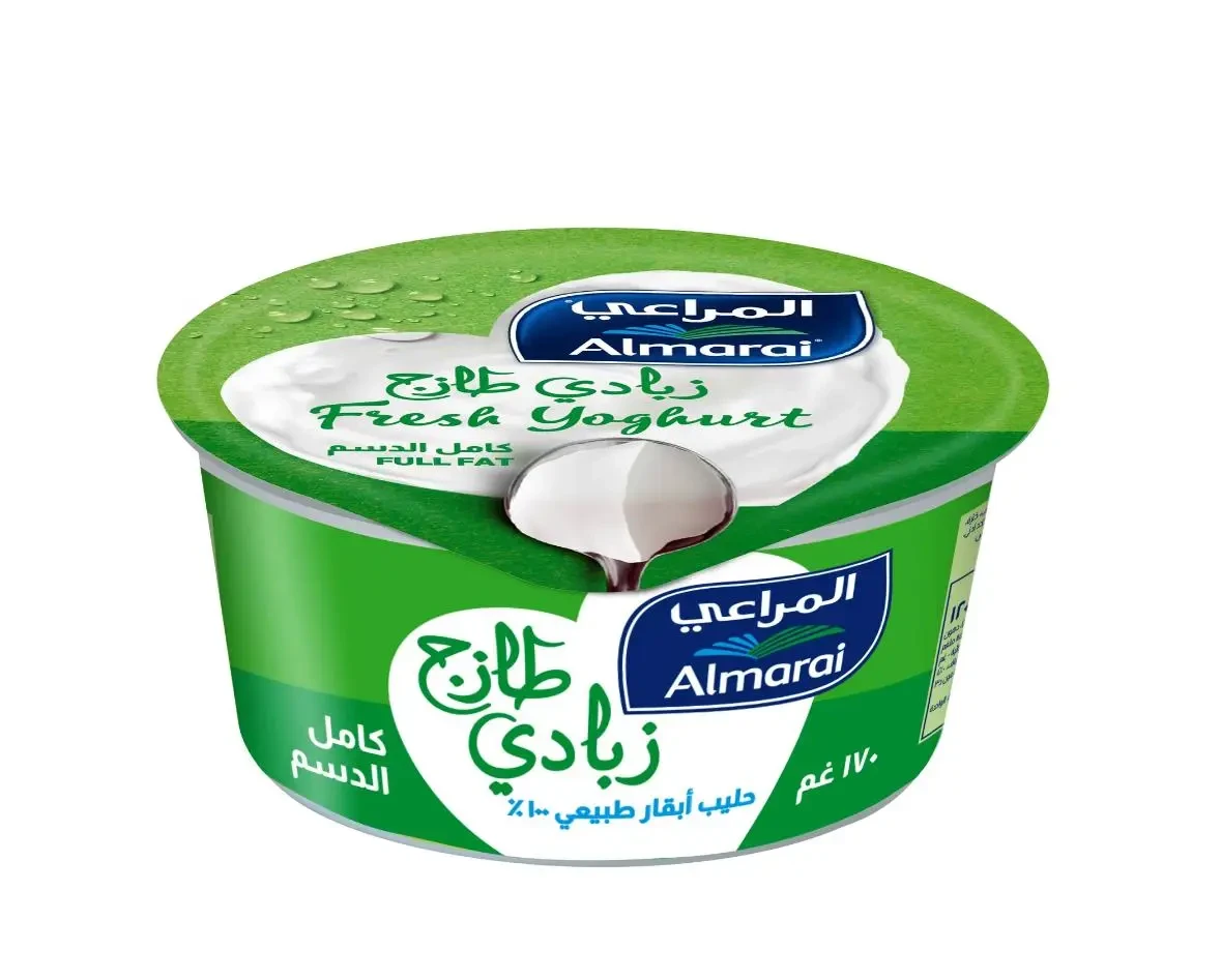 * زبادي المراعي كامل الدسم 170 جم
