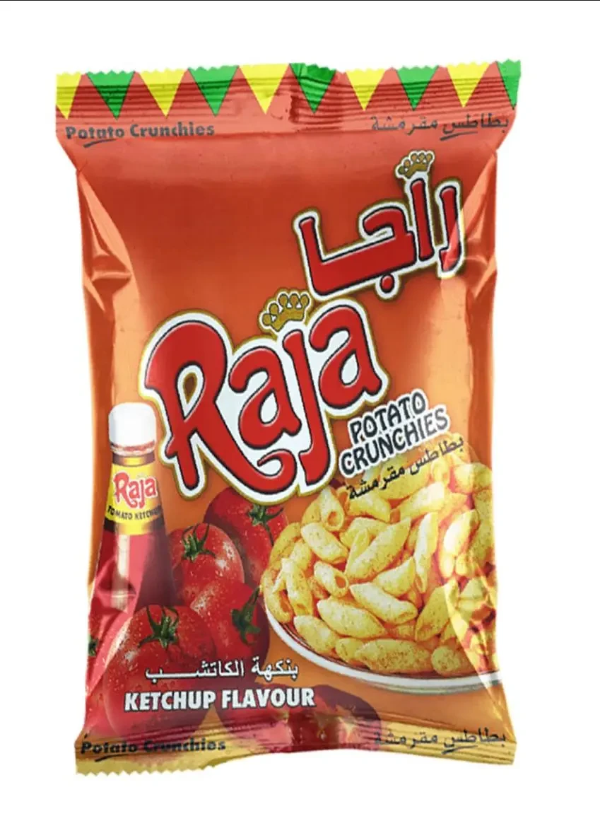 * بطاطس راجا بنكهة الكاتشب 140 جرام