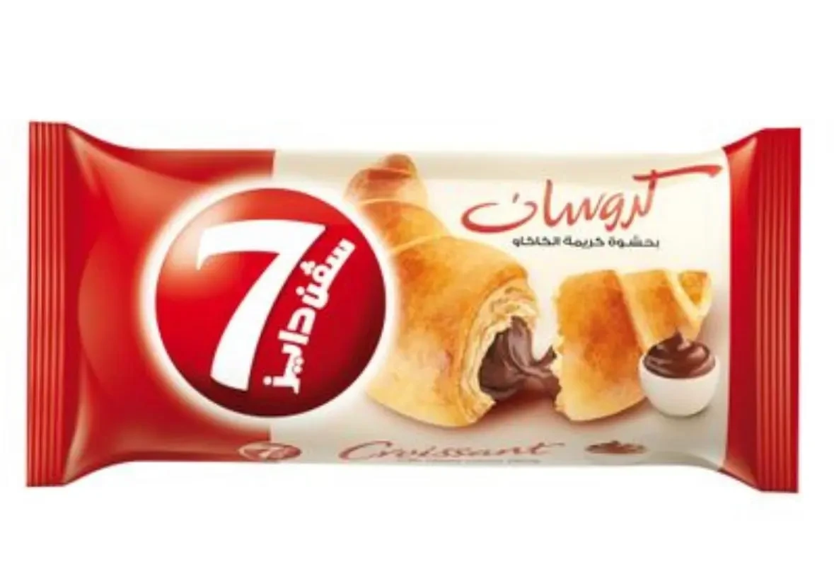 * سفن دايز كروسان بكريمة الكاكاو 55 جم