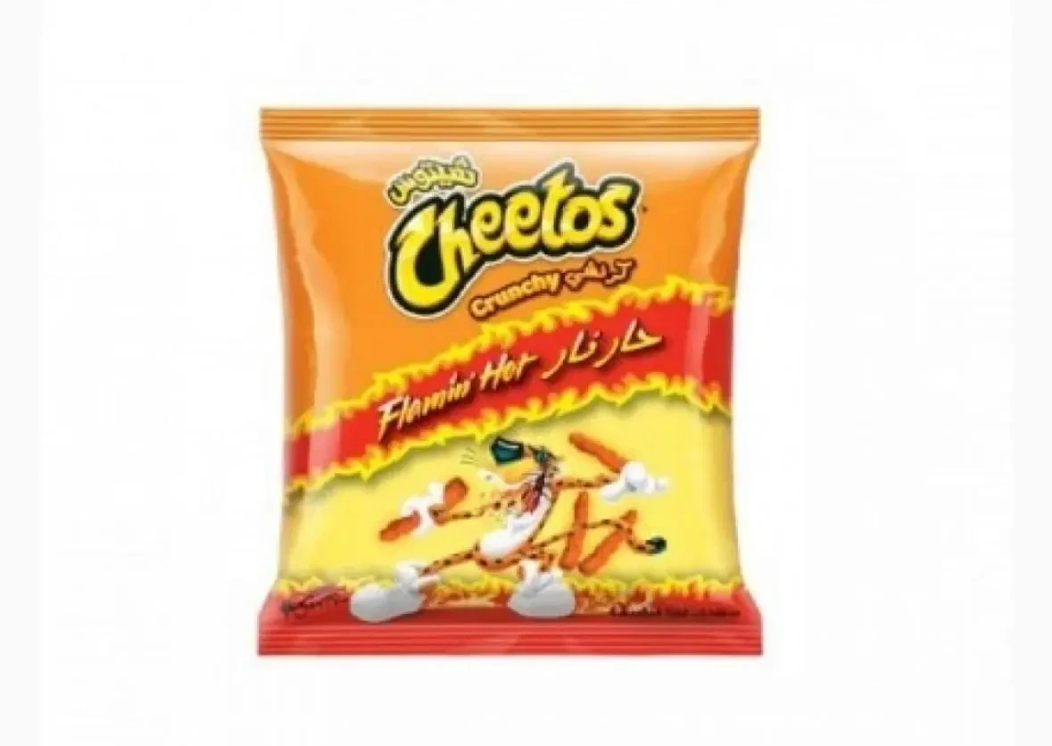 * شيتوس رقائق الذرة بنكهة حار نار صغير