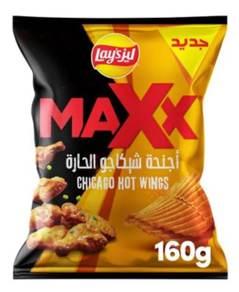 * ليز شيبس ماكس أجنحة شيكاغو 160 جرام