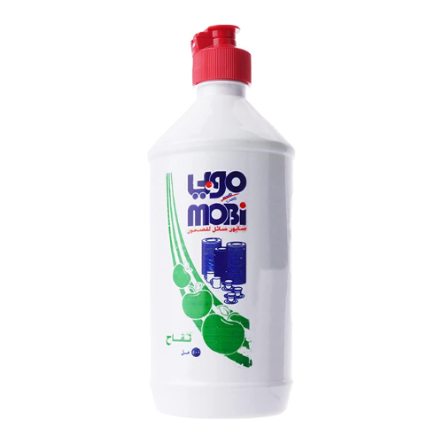 سائل تنظيف الصحون موبي تفاح - 500 مل