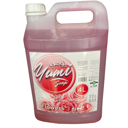يومي - صابون غسيل اليدين - بالورد - 4 لتر